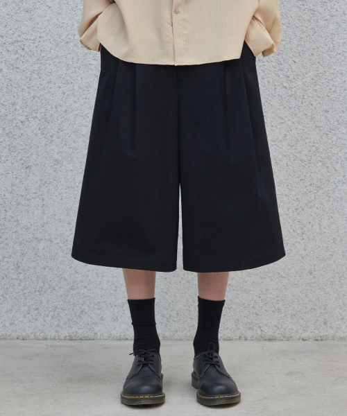 GLW(ジーエルダブリュ)の「コットンバミューダパンツブラック(その他パンツ・レディース・その他・SMALL/MEDIUM/LARGE)」の3枚目の写真