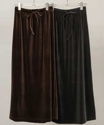 lawgy | brushed ribbon tight skirt / ブラッシュドリボンタイトスカート(スカート)