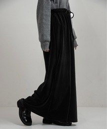 lawgy（ラウジー）の「brushed ribbon tight skirt / ブラッシュドリボンタイトスカート（スカート・レディース）」