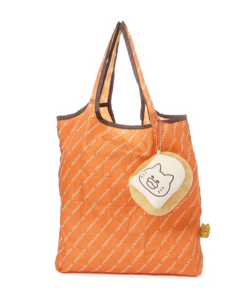 チャーム付きエコバッグ[ノラネコぐんだんコラボ]（エコバッグ/サブ