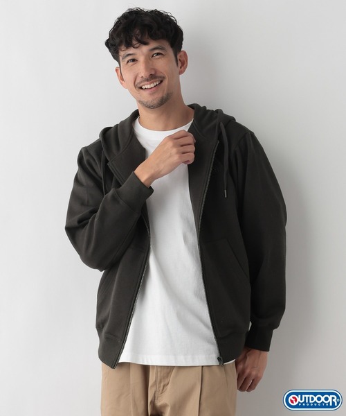 FOUND GOOD（ファウンドグッド）の「【OUTDOOR PRODUCTS】ジップパーカー/31098040（パーカー・メンズ・ブラック/ホワイト系1/ネイビー・L/M/XL）」の3枚目の写真