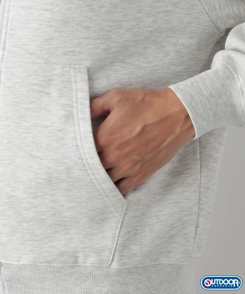 FOUND GOOD（ファウンドグッド）の「【OUTDOOR PRODUCTS】ジップパーカー/31098040（パーカー・メンズ・ブラック/ホワイト系1/ネイビー・L/M/XL）」の16枚目の写真