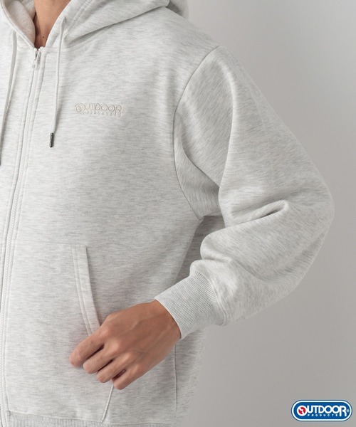 FOUND GOOD（ファウンドグッド）の「【OUTDOOR PRODUCTS】ジップパーカー/31098040（パーカー・メンズ・ブラック/ホワイト系1/ネイビー・L/M/XL）」の15枚目の写真