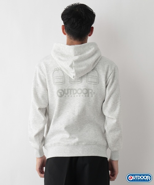 FOUND GOOD（ファウンドグッド）の「【OUTDOOR PRODUCTS】ジップパーカー/31098040（パーカー・メンズ・ブラック/ホワイト系1/ネイビー・L/M/XL）」の11枚目の写真