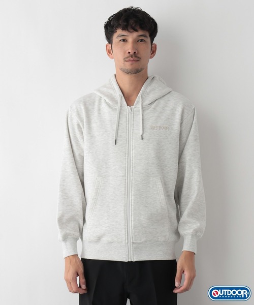 FOUND GOOD（ファウンドグッド）の「【OUTDOOR PRODUCTS】ジップパーカー/31098040（パーカー・メンズ・ブラック/ホワイト系1/ネイビー・L/M/XL）」の7枚目の写真