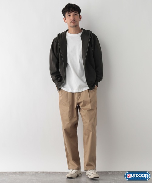 FOUND GOOD（ファウンドグッド）の「【OUTDOOR PRODUCTS】ジップパーカー/31098040（パーカー・メンズ・ブラック/ホワイト系1/ネイビー・L/M/XL）」の22枚目の写真