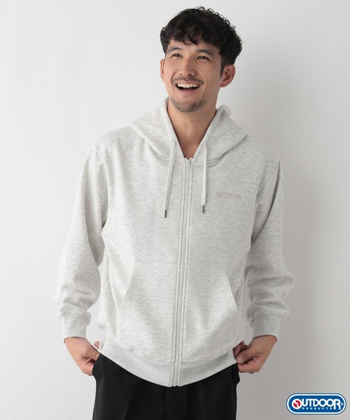 FOUND GOOD（ファウンドグッド）の「【OUTDOOR PRODUCTS】ジップパーカー/31098040（パーカー・メンズ・ブラック/ホワイト系1/ネイビー・L/M/XL）」の9枚目の写真