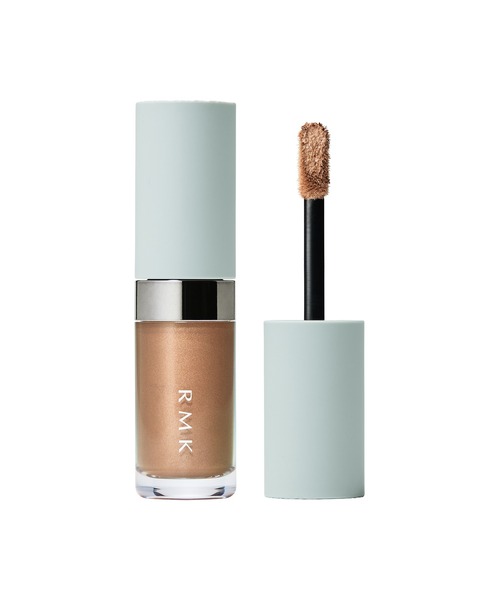 RMK(アールエムケー)の「RMK リッド インプレッション リクイド アイシャドウ(アイシャドウ・レディース・02 メモリー ブリーズ/04 クレセント マーク/05 ミックス オブ ヘヴン/06 ムーンリット マグノリア/01 テンダー トープ/03 トレジャー トレイル・FREE)」の2枚目の写真
