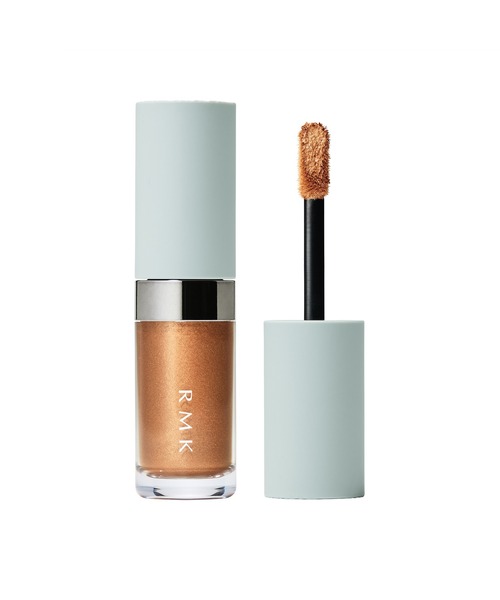 RMK(アールエムケー)の「RMK リッド インプレッション リクイド アイシャドウ(アイシャドウ・レディース・02 メモリー ブリーズ/04 クレセント マーク/05 ミックス オブ ヘヴン/06 ムーンリット マグノリア/01 テンダー トープ/03 トレジャー トレイル・FREE)」の3枚目の写真