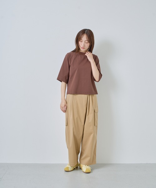 Kelen（ケレン）の「「KELEN / ケレン」ラップ風デザインカーゴパンツ（カーゴパンツ・レディース・ブラック/アイボリー/ベージュ・S/M）」の9枚目の写真