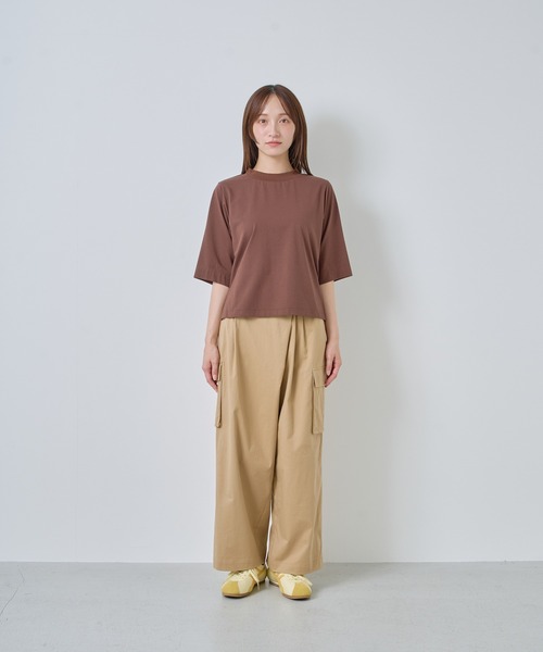 Kelen（ケレン）の「「KELEN / ケレン」ラップ風デザインカーゴパンツ（カーゴパンツ・レディース・ブラック/アイボリー/ベージュ・S/M）」の12枚目の写真