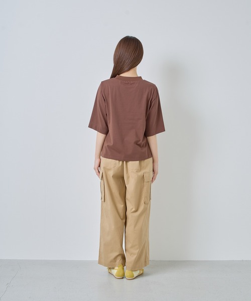 Kelen（ケレン）の「「KELEN / ケレン」ラップ風デザインカーゴパンツ（カーゴパンツ・レディース・ブラック/アイボリー/ベージュ・S/M）」の15枚目の写真