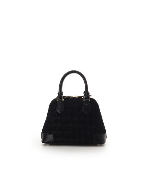 Samantha Thavasa（サマンサタバサ）の「ファンシーツイード ハンドバッグ（ハンドバッグ・レディース・ライトグレー/ブラック/オフホワイト・FREE）」の5枚目の写真