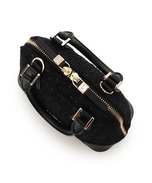 Samantha Thavasa（サマンサタバサ）の「ファンシーツイード ハンドバッグ（ハンドバッグ・レディース・ライトグレー/ブラック/オフホワイト・FREE）」の6枚目の写真