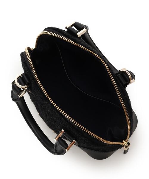 Samantha Thavasa（サマンサタバサ）の「ファンシーツイード ハンドバッグ（ハンドバッグ・レディース・ライトグレー/ブラック/オフホワイト・FREE）」の7枚目の写真