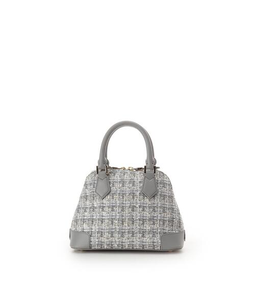 Samantha Thavasa（サマンサタバサ）の「ファンシーツイード ハンドバッグ（ハンドバッグ・レディース・ライトグレー/ブラック/オフホワイト・FREE）」の11枚目の写真