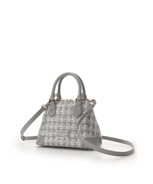 Samantha Thavasa（サマンサタバサ）の「ファンシーツイード ハンドバッグ（ハンドバッグ・レディース・ライトグレー/ブラック/オフホワイト・FREE）」の15枚目の写真