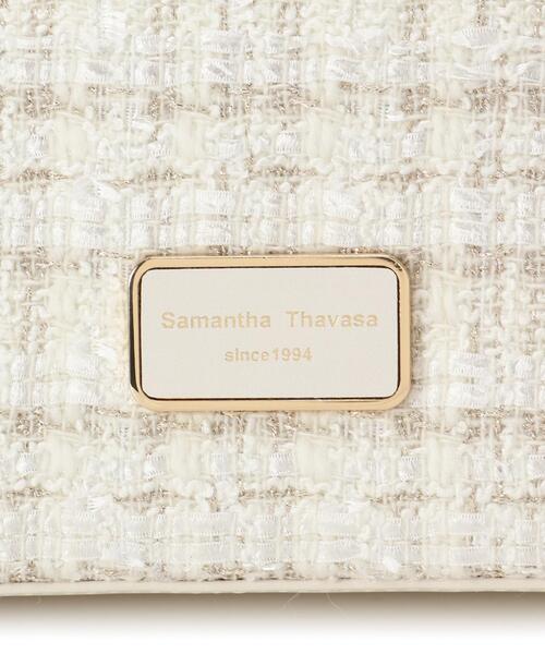 Samantha Thavasa（サマンサタバサ）の「ファンシーツイード ハンドバッグ（ハンドバッグ・レディース・ライトグレー/ブラック/オフホワイト・FREE）」の20枚目の写真