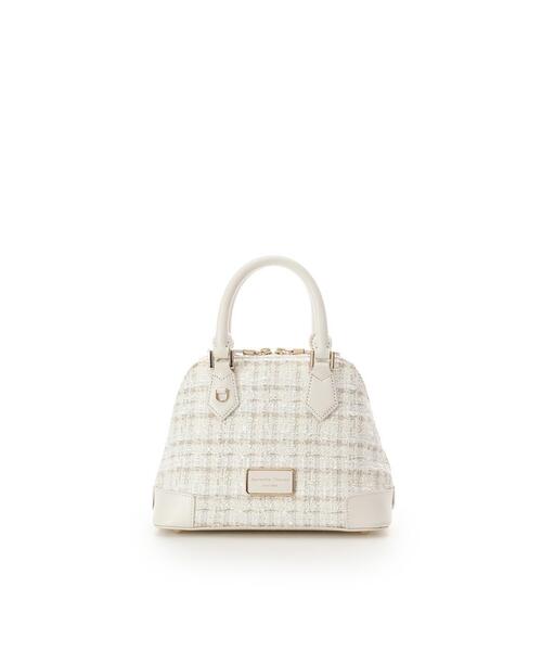 Samantha Thavasa（サマンサタバサ）の「ファンシーツイード ハンドバッグ（ハンドバッグ・レディース・ライトグレー/ブラック/オフホワイト・FREE）」の22枚目の写真