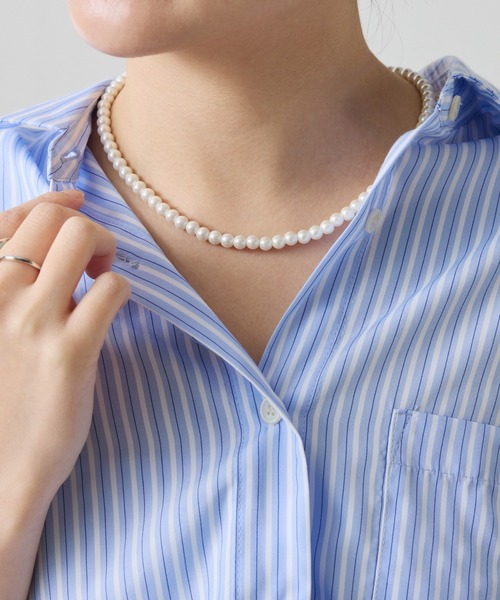 PAPILLONNER（パピヨネ）の「パール2WAYネックレス（ネックレス・レディース・ゴールド・FREE）」の6枚目の写真