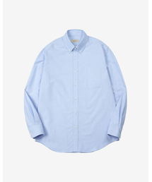 041 Oxford Button-down Shirts (Sky Blue)
