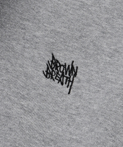 BROWNBREATH(ブラウンブレス)の「BROKEN TAG DIRTY HOOD ZIP UP - MELANGE GREY(パーカー・レディース・その他・SMALL/MEDIUM/LARGE/X-LARGE)」の4枚目の写真