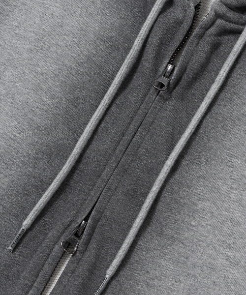 BROWNBREATH(ブラウンブレス)の「BROKEN TAG DIRTY HOOD ZIP UP - MELANGE GREY(パーカー・レディース・その他・SMALL/MEDIUM/LARGE/X-LARGE)」の7枚目の写真