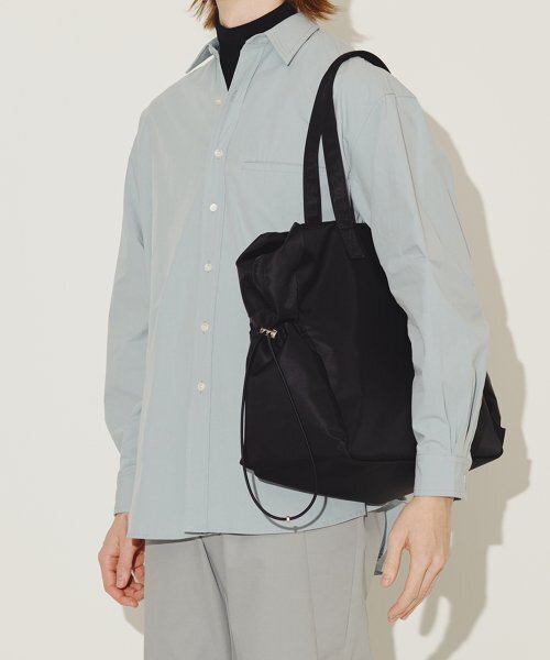 Hybrid Tote Shoulder Bag (Black)