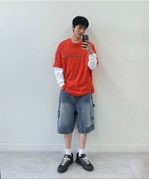 SPORT CHAMBER(スポーツチャンバー)の「SCラインシンボルTシャツ(ネイビー)(Tシャツ/カットソー・レディース・その他・1/2/3)」の7枚目の写真