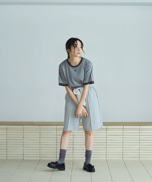 merrylatte(メリーラテ)の「sweat lace half pants(スウェットパンツ・レディース・グレー・FREE)」の13枚目の写真