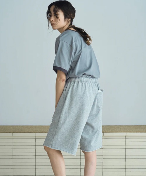 merrylatte(メリーラテ)の「sweat lace half pants(スウェットパンツ・レディース・グレー・FREE)」の17枚目の写真