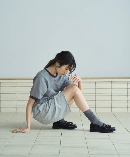 merrylatte(メリーラテ)の「sweat lace half pants(スウェットパンツ・レディース・グレー・FREE)」の18枚目の写真