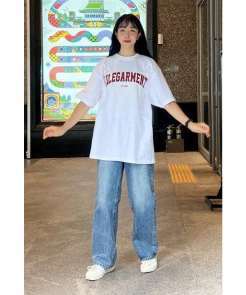 THE MILE（ザマイル）の「MILEGARMENT EST CREW [WHITE/RED]（Tシャツ/カットソー・メンズ・その他・LARGE/MEDIUM/SMALL/X-LARGE/X-SMALL）」の3枚目の写真