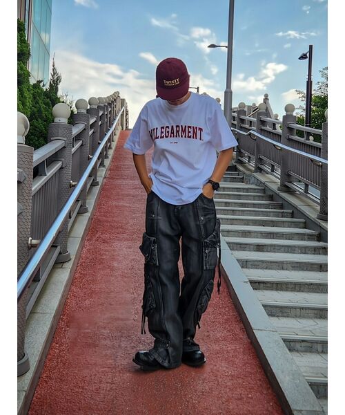 THE MILE（ザマイル）の「MILEGARMENT EST CREW [WHITE/RED]（Tシャツ/カットソー・メンズ・その他・LARGE/MEDIUM/SMALL/X-LARGE/X-SMALL）」の8枚目の写真