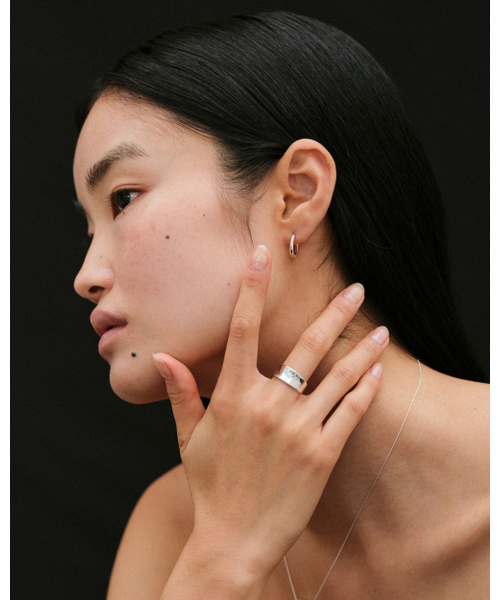 ANOTHERLAYER(アナザーレイヤー)の「Short Curved Ring (silver925)(リング・レディース・その他・17/15 /13/11/9/7/5)」の3枚目の写真
