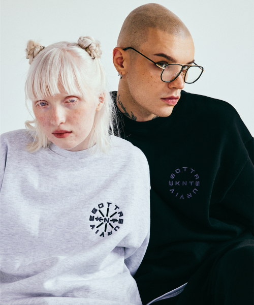 KINETICLO(キネティクロ)の「サークルロゴフリーススウェット(ブラック)(スウェット・メンズ・その他・MEDIUM/LARGE/X-LARGE)」の2枚目の写真