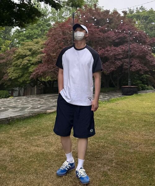 DOLPHIN WAVE APPAREL(ドルフィンウェーブアパレル)の「ドルフィンシリコンプリントラグラン半袖Tシャツネイビー(Tシャツ/カットソー・メンズ・その他・MEDIUM/LARGE/X-LARGE)」の8枚目の写真