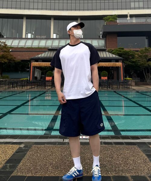 DOLPHIN WAVE APPAREL(ドルフィンウェーブアパレル)の「ドルフィンシリコンプリントラグラン半袖Tシャツネイビー(Tシャツ/カットソー・メンズ・その他・MEDIUM/LARGE/X-LARGE)」の15枚目の写真