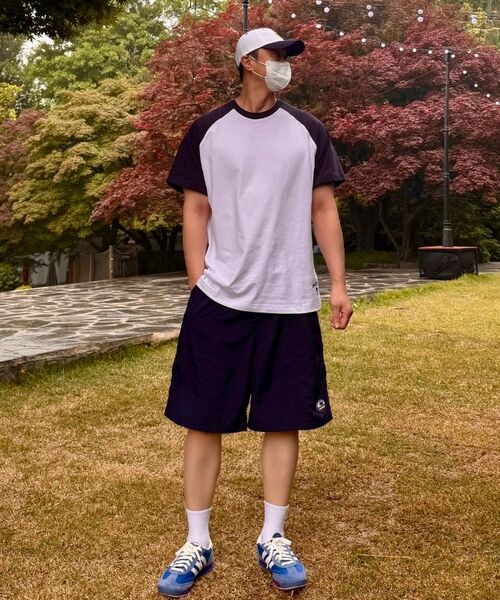 DOLPHIN WAVE APPAREL(ドルフィンウェーブアパレル)の「ドルフィンシリコンプリントラグラン半袖Tシャツネイビー(Tシャツ/カットソー・メンズ・その他・MEDIUM/LARGE/X-LARGE)」の16枚目の写真