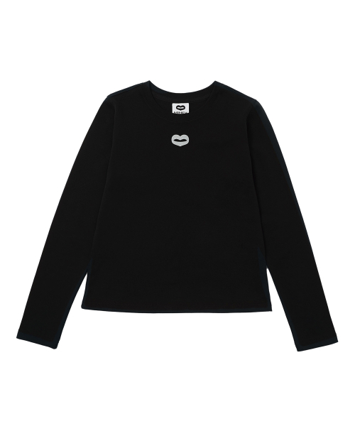MIHEV(ミヘブ)の「クラシックスモールシンボルロングスリーブブラック(Tシャツ/カットソー・レディース・その他・MEDIUM/LARGE)」の5枚目の写真