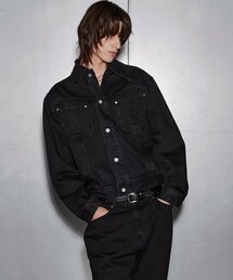 MUILL（ミュール）の「Pocket Denim Jacket - Black（デニムジャケット）」