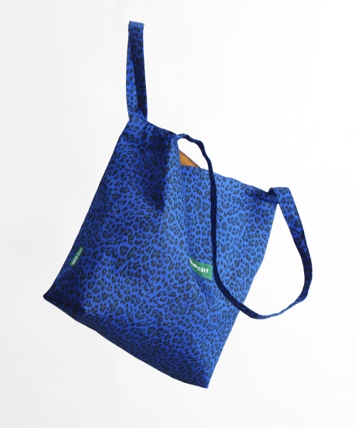 GREEN STUFF(グリーンスタッフ)の「boxy bag 53 - leopard blue(エコバッグ/サブバッグ・レディース・その他・FREE)」の8枚目の写真