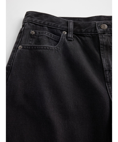 GAP(ギャップ)の「ローライズ バレルデニム ブラック(デニムパンツ・レディース・ブラック・23/24/25/26/27/28/29/30)」の5枚目の写真