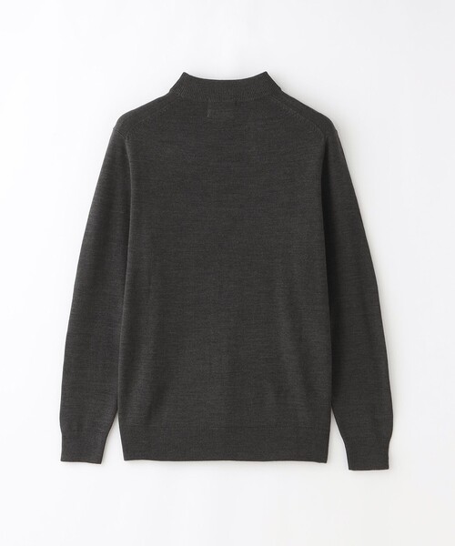MACKINTOSH PHILOSOPHY(マッキントッシュ フィロソフィー)の「ハイゲージ天竺 モックネックプルオーバーニット(ニット/セーター・メンズ・ダークネイビー/グレー系その他2/グレー/ブルー・38/40)」の5枚目の写真