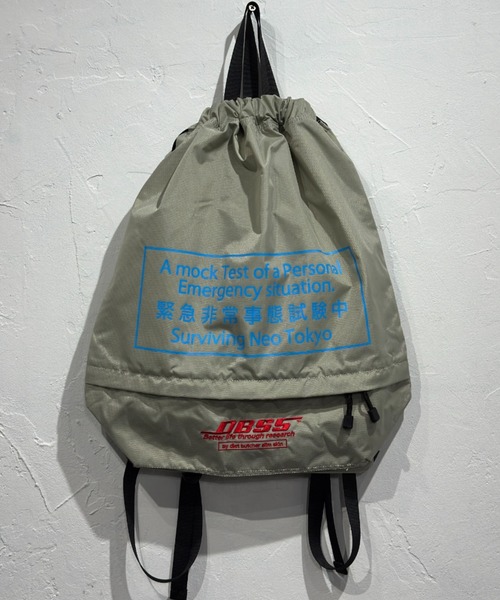 DIET BUTCHER SLIM SKIN(ダイエットブッチャースリムスキン)の「DIET BUTCHER SLIM SKIN / NEO TOKYO EMERGENCY / ダイエットブッチャースリムスキン(バックパック/リュック・メンズ・ブルーグリーン/グレイッシュベージュ/ブラック/ネイビー/ライトグリーン/グレー/マスタード/スモーク・FREE)」の8枚目の写真