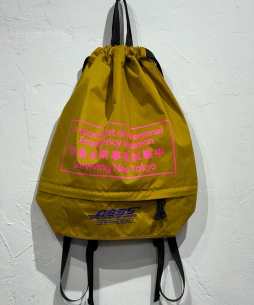 DIET BUTCHER SLIM SKIN(ダイエットブッチャースリムスキン)の「DIET BUTCHER SLIM SKIN / NEO TOKYO EMERGENCY / ダイエットブッチャースリムスキン(バックパック/リュック・メンズ・ブルーグリーン/グレイッシュベージュ/ブラック/ネイビー/ライトグリーン/グレー/マスタード/スモーク・FREE)」の7枚目の写真