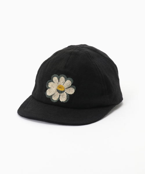 JOINT WORKS(ジョイントワークス)の「HI-YOKE+MacMahon Knit BB CAP-FLOWER(キャップ・メンズ・ブラック/ネイビー・FREE)」の1枚目の写真