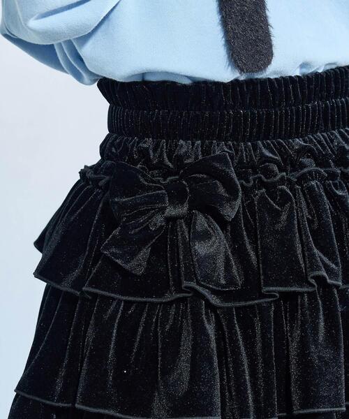 Whinny(ホワイニー)の「Whinny/フォーエバーシャイニングスターすかぁと(スカート・レディース・ブラック/グレー/ブルー・FREE)」の6枚目の写真