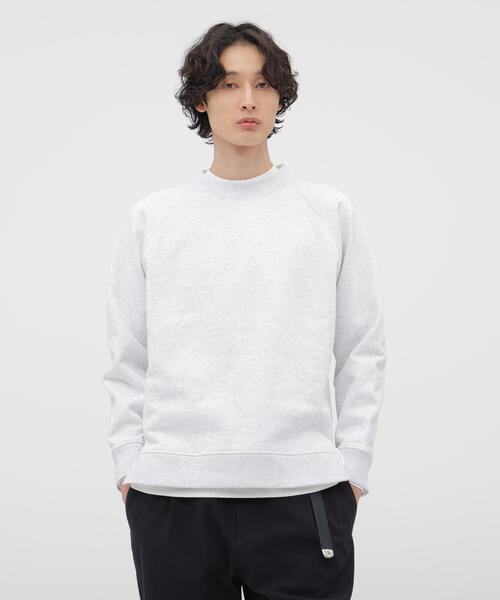 MHL.(エムエイチエル)の「SOFT COTTON LOOPBACK TOP(スウェット・メンズ・ネイビー/グレー系その他・LARGE/MEDIUM)」の1枚目の写真