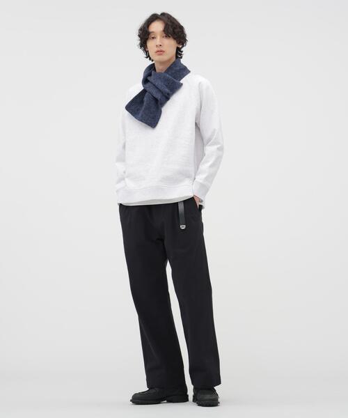 MHL.(エムエイチエル)の「SOFT COTTON LOOPBACK TOP(スウェット・メンズ・ネイビー/グレー系その他・LARGE/MEDIUM)」の12枚目の写真